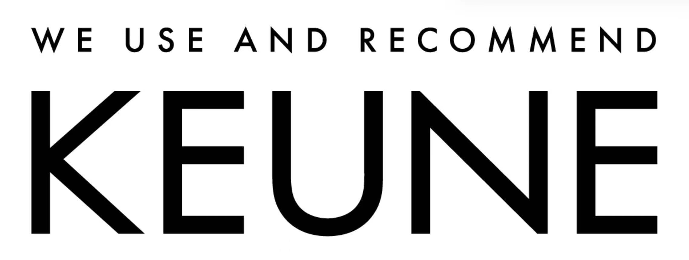 We Use and Recommend Keune